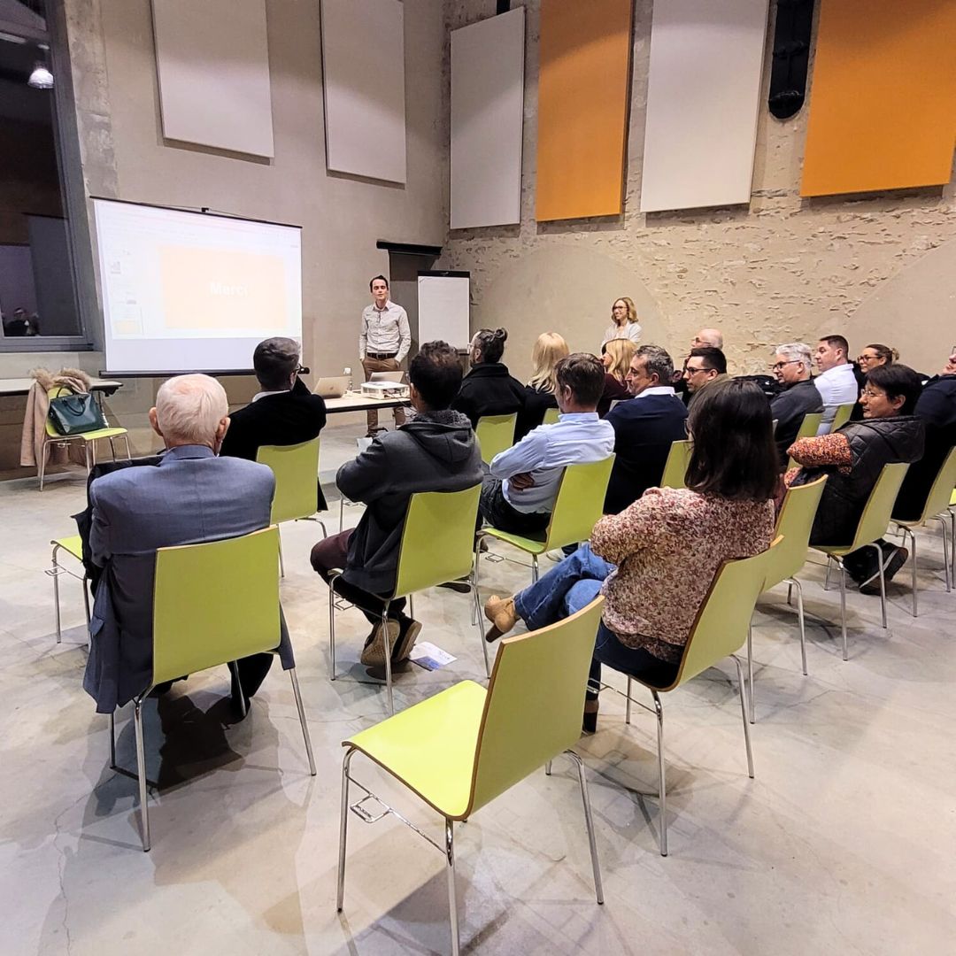 Photo de la soirée de mars 2024 de l'association Couëron Entreprises